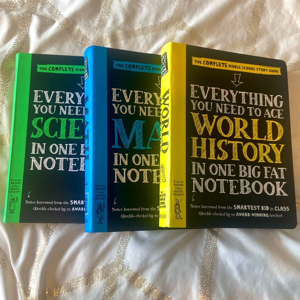 THE COMPLETE MIDDLE SCHOOL GUIDE | EVERYTHING YOU NEED TO KNOW NOTEBOOKS